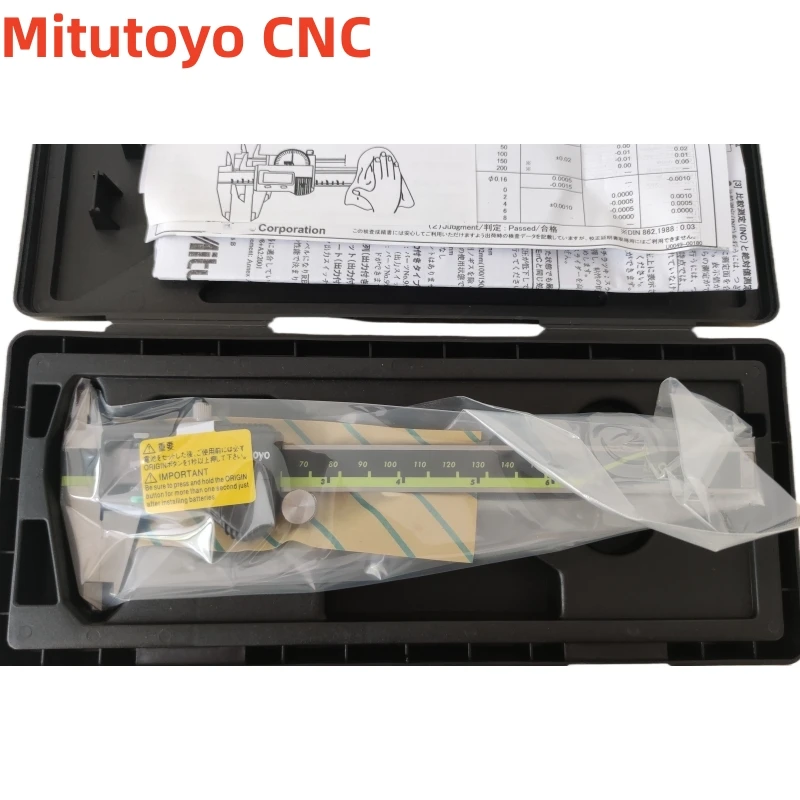 Mitutoyo CNC 가공 LCD 디지털 켈리퍼 버니어 캘리퍼스, 전자 측정 도구, 0-150mm, 0-200mm, 0-300mm, 12 인치, 최고 브랜드