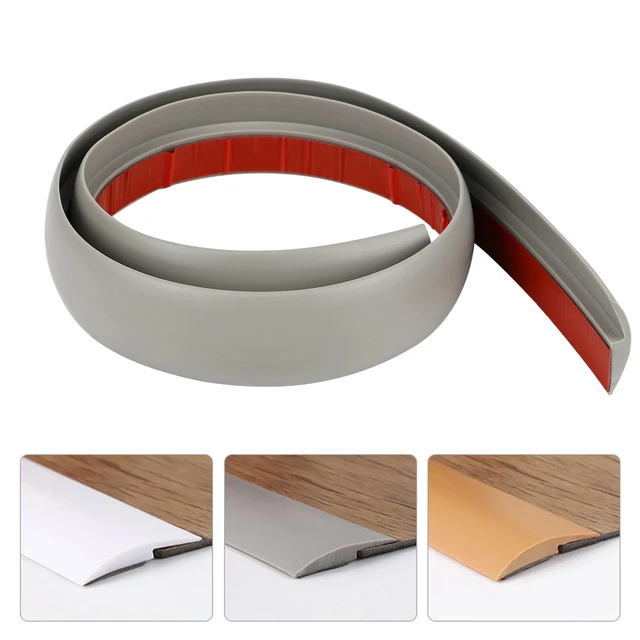 2 Meters Edge Guard-PVC Carpet Edge Strip-Rubber Floor Transition  Strips-self Adhesive Trim 