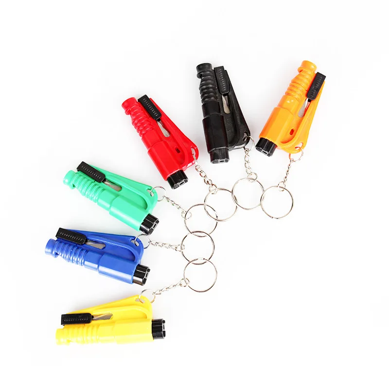 Car Safety Hammer Mini Car With A Multi-functional Escape Hammer To Break The Glass Rescue Window One Second