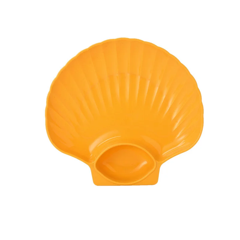 Kitchen Breakfast Snack Dip Tray Dried Fruit Sauce Plate for Household Snacks