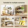 Multi-Layer Tea and Mug Storage Rack Countertop Organizer Space-Saving Tea Bag Holder for Kitchen Office and Coffee Bar 2