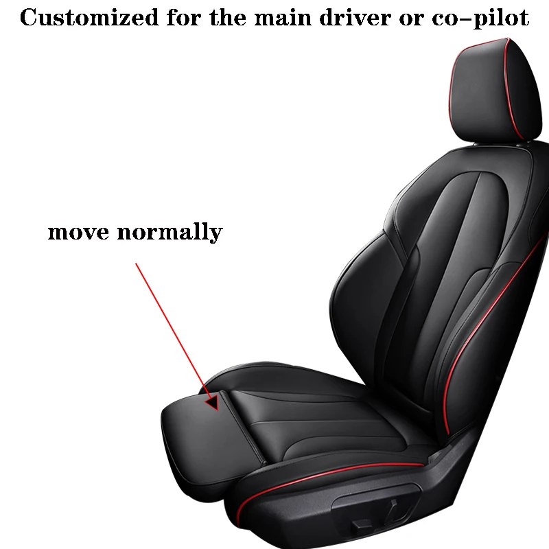 QIOZO geschikt voor autostoelbekleding Mercedes Benz c class C200 w204/c200 w203/c220 w205/c180 w202/c250 w205 auto accessoires/zwart