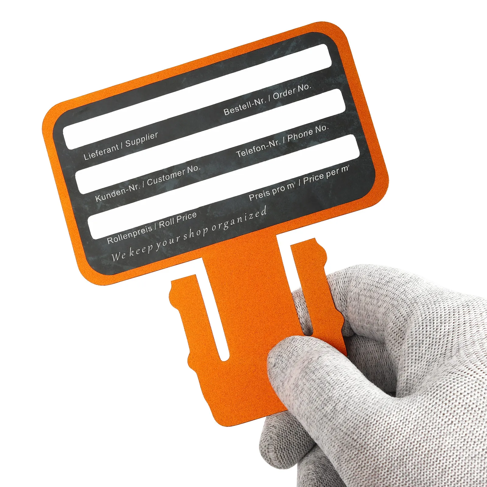 10PCS 필름 롤 자동차 비닐 스토리지에 대 한 알루미늄 라벨링 카드 자동차 필름 롤 카드 비닐 포장 Wipeable 도구 미디어 로그인 카드