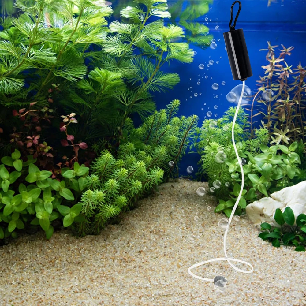 Aquarium Oxygen Air Pump Portable USB Silent Air Pumps With Stone Fish Tank Aerator Mini Oxygen Pump Aquarium Accessories aquarium air pump fish tank oxygen pump fish tank pump