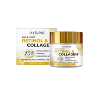 Crème hydratante au collagène pour le visage, lissante, même le teint, améliore la fermeté de la peau, rétrécit les Pores, peau radieuse, nourrit, Lotion pour le visage 2