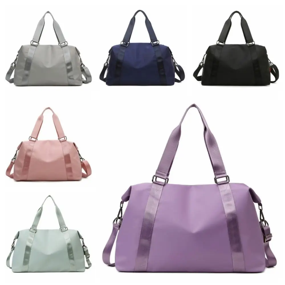 Nylon Sport Gym Bags 6-colors Reusable Duffel Shoulder Bags Multifunctional Large Capacity Yoga Tote Bag Hospital