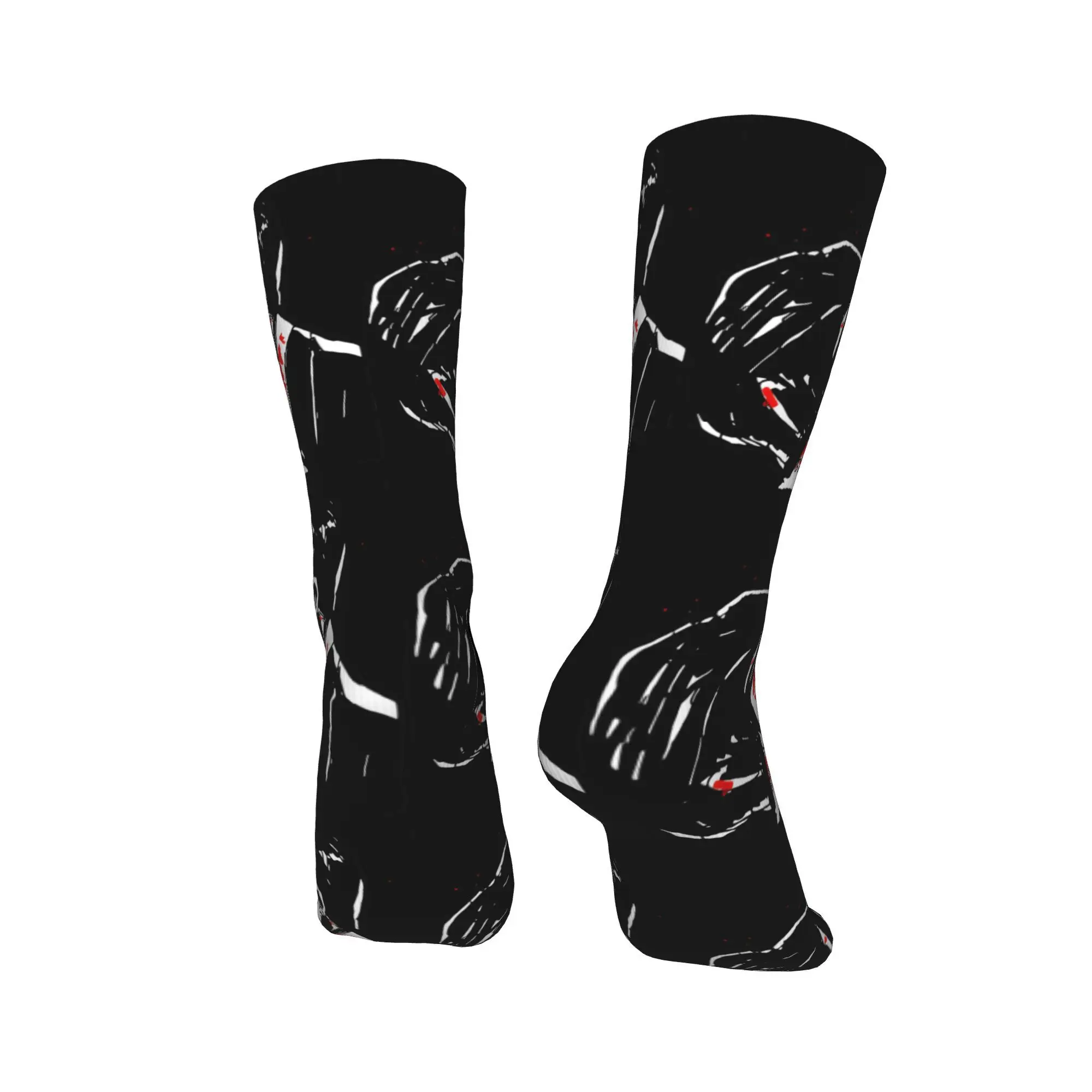 Retro My Chemical Romance Graphic Unisex Running Socks - Soft, Winter-Ready, Anti-Bacterial