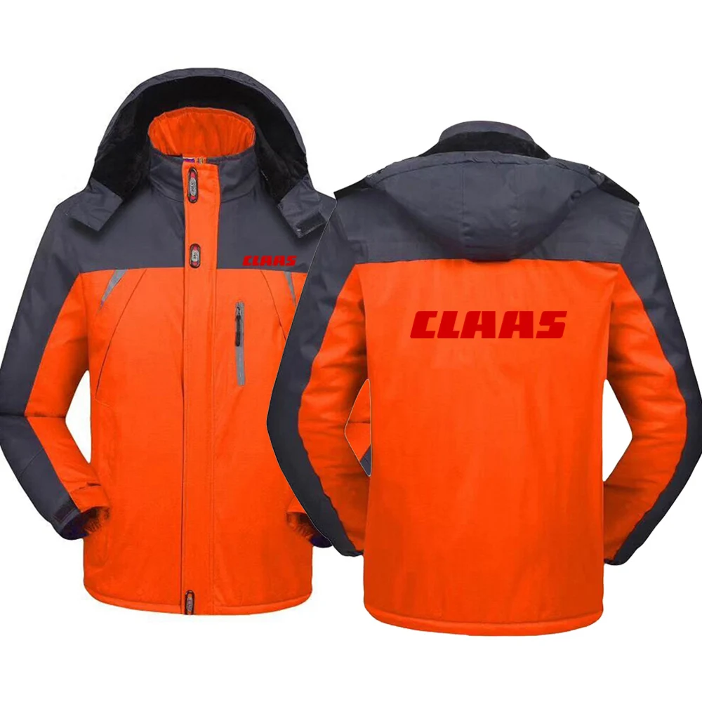 2023 New Men's CLAAS Printing Fashion Casual Zipper Hoodies Cotton Winter Warm Jackets Harajuku Mountaineering Clothes Coats 3