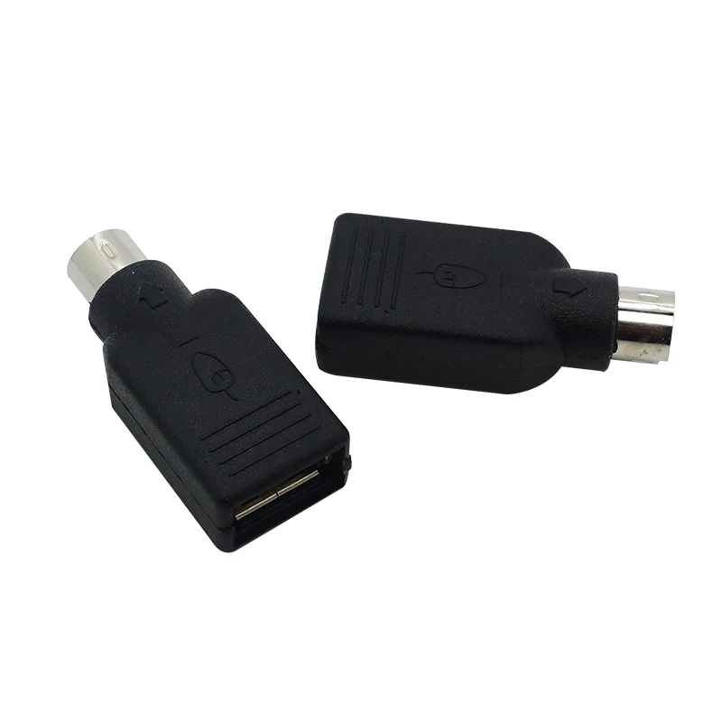 Usb Femmina A Ps2 Ps/2 Convertitore Maschio Adattatore Tastiera Mouse Mouse Convertitore Da Usb A Ps/2 Nero