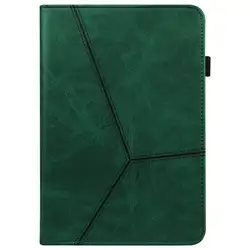 Luxury Leather Wallet Stand Tablet Case - Mini 6 7 8.3inch (Green)
