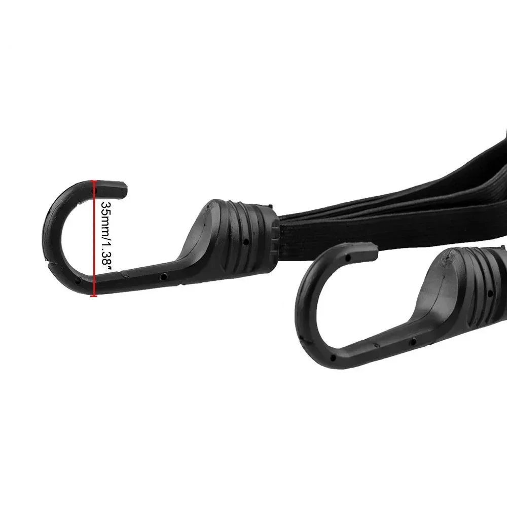 60cm Universal Motorcycle Luggage Strap Elastic Buckle Rope