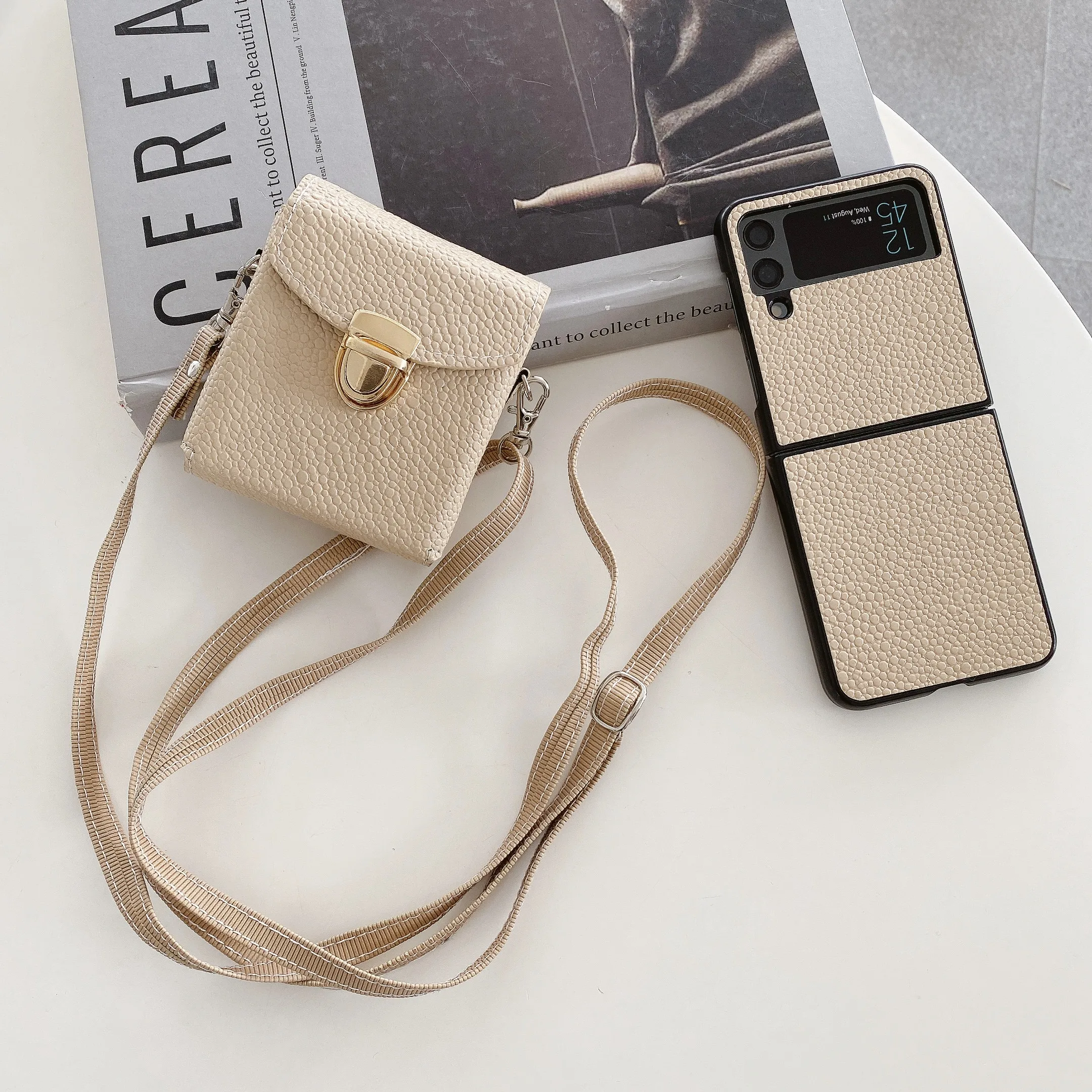 In Crossbody Bag Phone Case for Samsung Galaxy Z Flip - Main Image