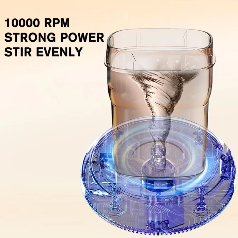 Electric Milk Coffee Blender Portable Milk Shaking Machine Household Baby Shaker Usb Charging Mixer Shaker Machine