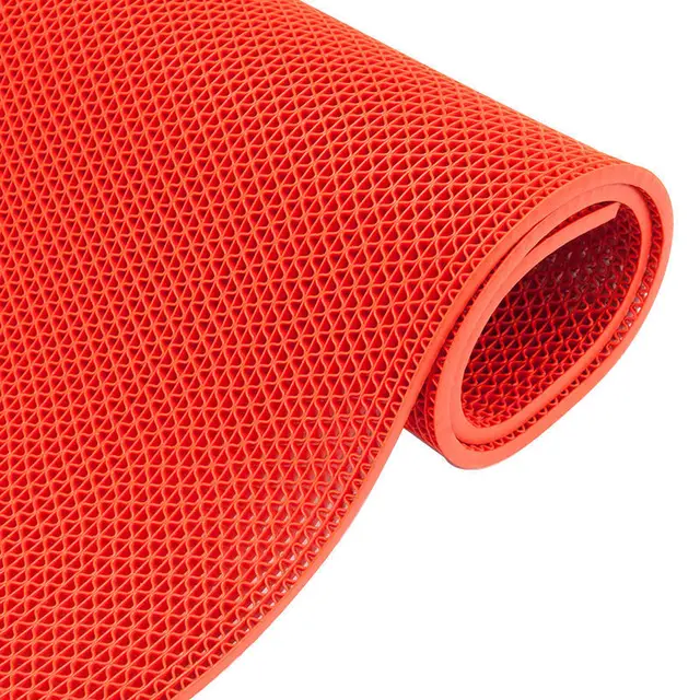 Tapis de sol de Drainage creux antidérapant, pour salle de bain, zone humide, porte de douche, multifonctionnel, cuisine, tapis en plastique étanche 6