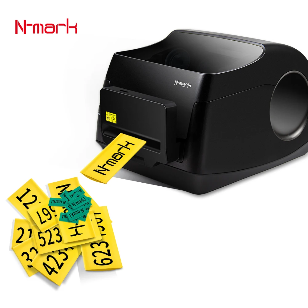 

N-mark 2021 Transfer Printing Method Cable Wire Label Shrink Tube ID Printer
