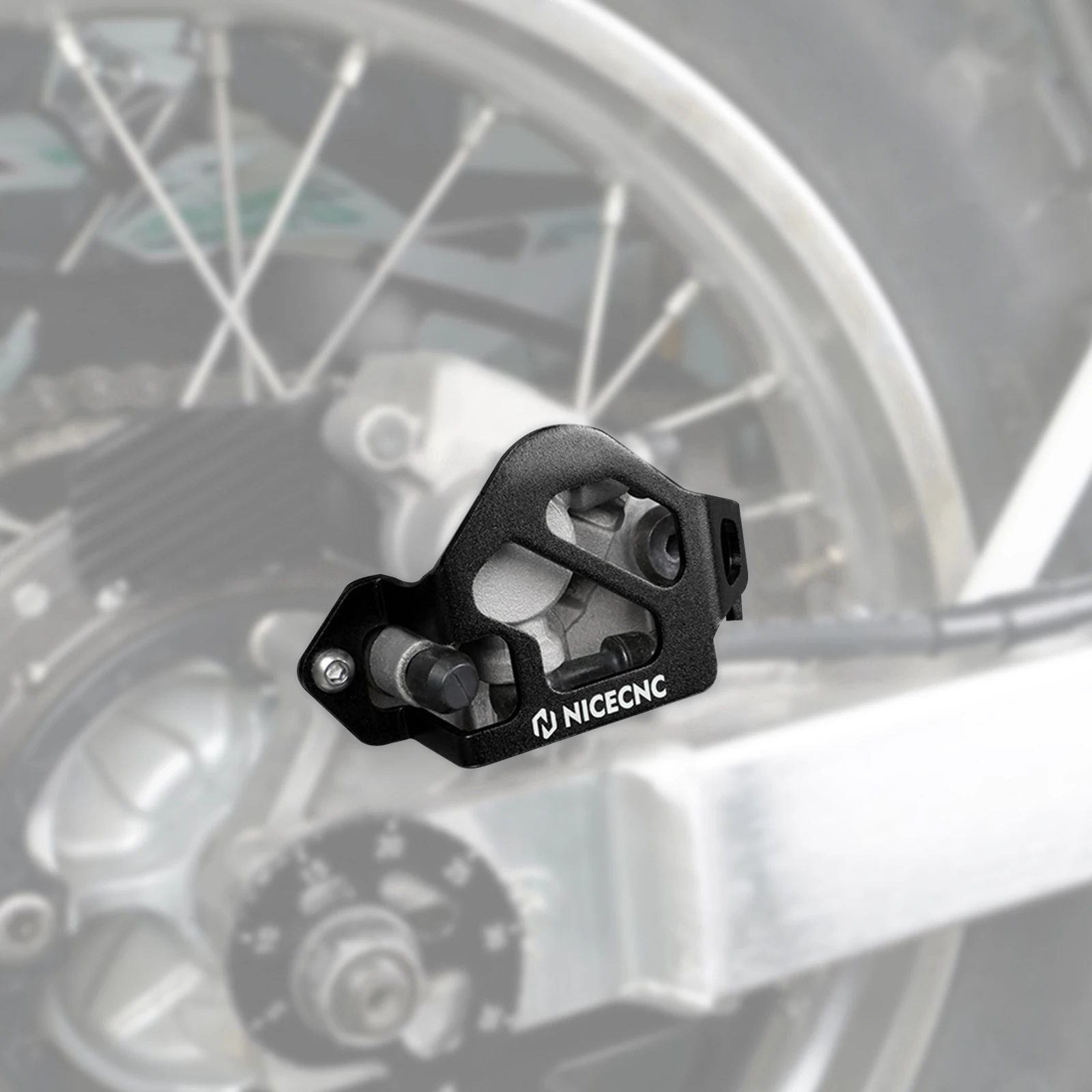 NICECNC Für Honda XR650L XR 650L XR 650L 1993-2025 2024 Hinten Bremssattel Schutzfolie Billet Aluminium motorrad Zubehör – Detail 10