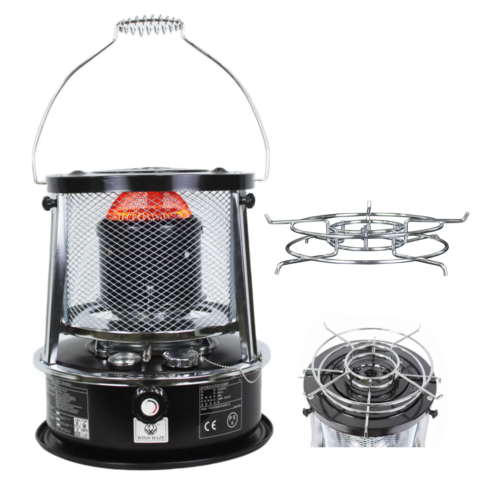 Liftable Kerosene Stove Heater Outdoor Kerosene Stove Multifunctional Windproof Heating Cooking