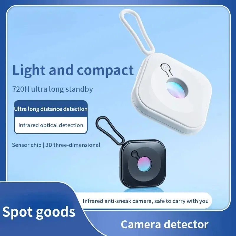 Rilevatore di Telecamere Nascoste Portatile, Dispositivo Anti-Spionaggio per Casa Intelligente, Protezione di Sicurezza Contro le Telecamere Spia - immagine 5