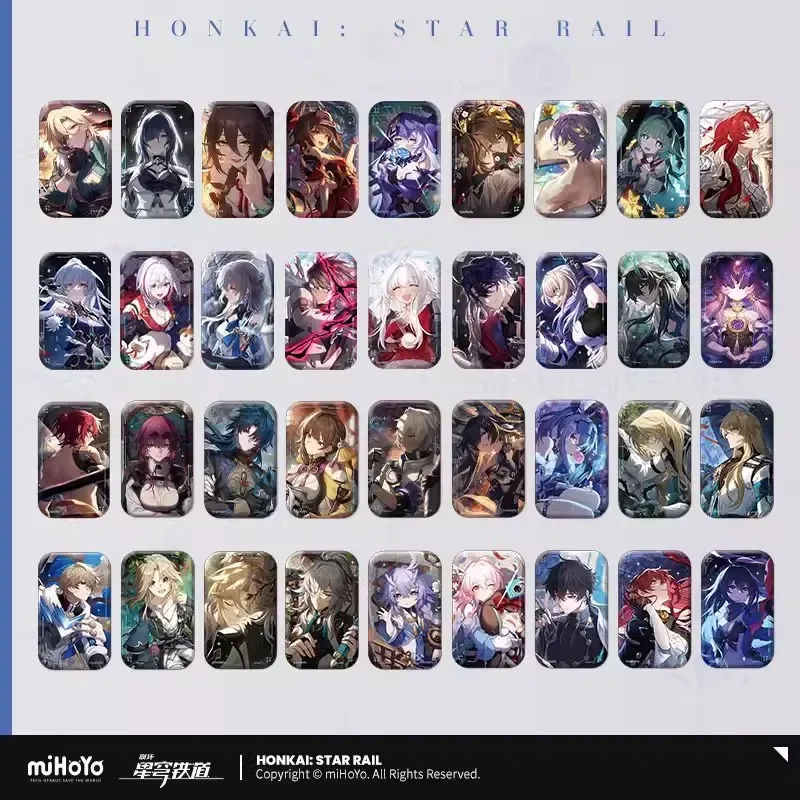 

Official Honkia Star Rail Light Cone Series Tinplate Badge Cosplay Series Game Peripherals Decorations Accessories Holiday Gifts