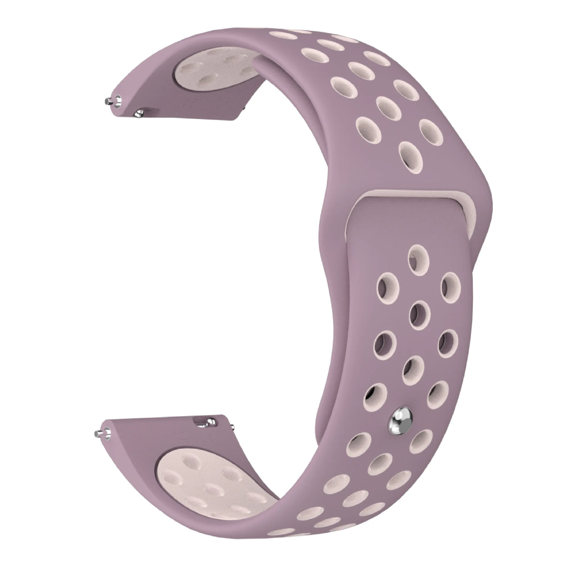 22mm Silicone Strap Band Bracelet for Sports Watches - Universal Wristband Accessories
