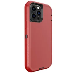 Custodia Armor Shockproof 3-in-1 di Lusso con Bumper Morbidi e Cover Rigida Protettiva