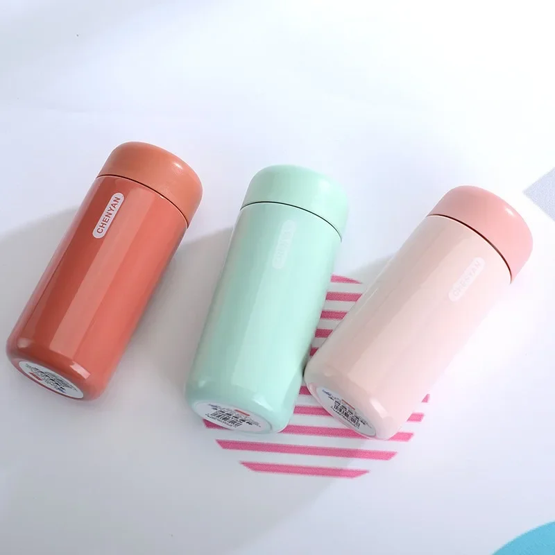 Convenient Mini Stainless Steel 150ml Thermos Cup Ultra-compact Portable Leak-proof Fashion Water Cup Drinkware Thermos Kettle