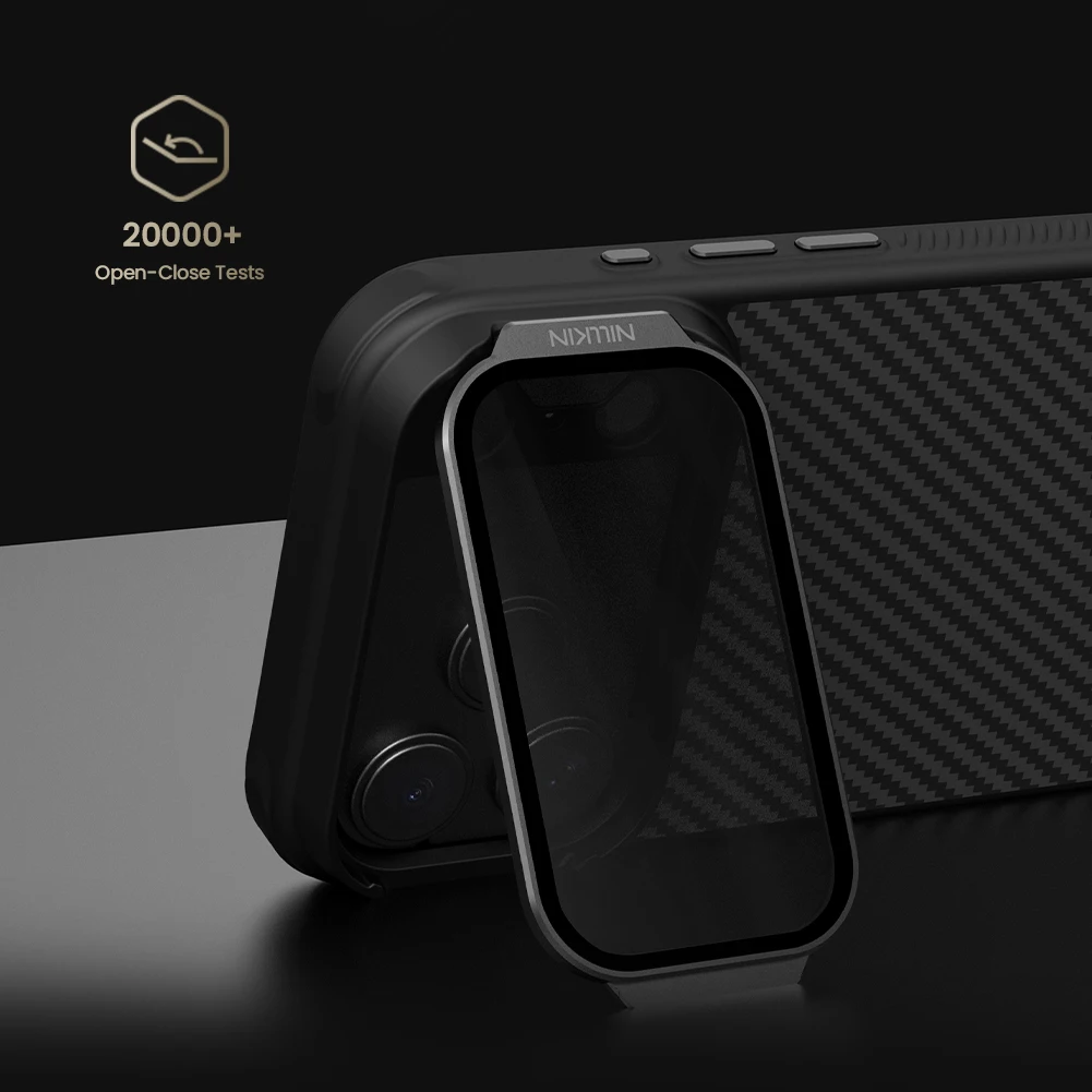 Nillkin CarboProp Case for iPhone 17 Pro Max 17 Pro | Aramid Fiber, CamProp Lens Cover, N52 Magnetic Shockproof Protective Cover