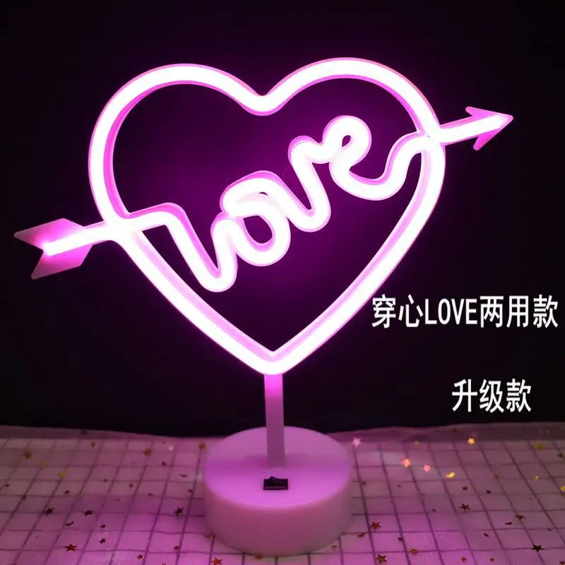 LOVE heart pink