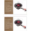 Direct Injection Fierce Stove Natural Gas Stove Hotel Special Desktop Liquefied Gas Cast Iron Fierce Fire 6