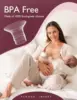 Silicone Flange Inserts for Breast Pumps Electric Breast Pumps Shield Nipple Tunnel Narrow Connector Feeding Essential 6