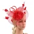 Women Mesh Veil Fascinator Hat with Feather, Flower Headband with Clip, Kentucky Derby Wedding Bridal Cocktail Headwear 14
