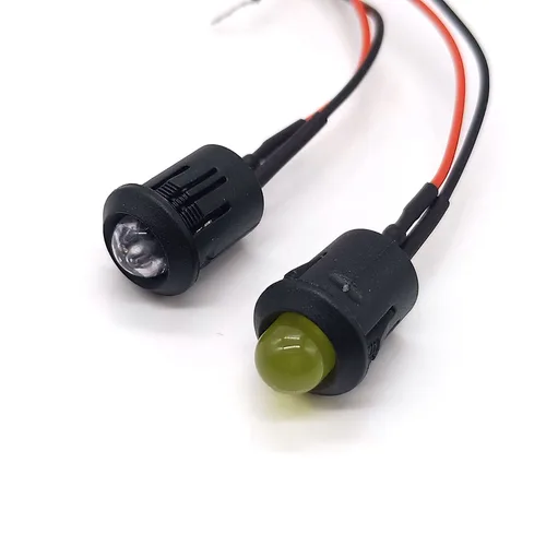 DIY 홈 데코레이션용 LED 전구, 미리 배선된 LED, 자동차 개조, 3, 5, 9, 12, 24, 36, 48, 110, 220V, 5mm, 10 개 3