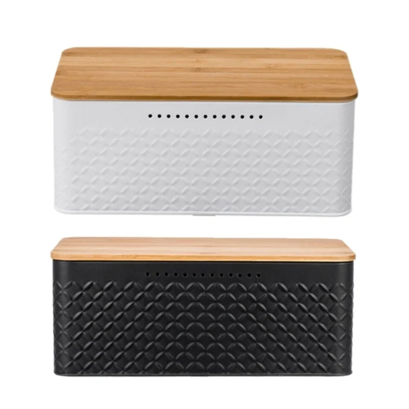 Bread Bundle Box Large Innovative Bread Bin Keeps Baked Goods Fresher Longer Kitchen Storage Box for Bread & Pastries Dropship