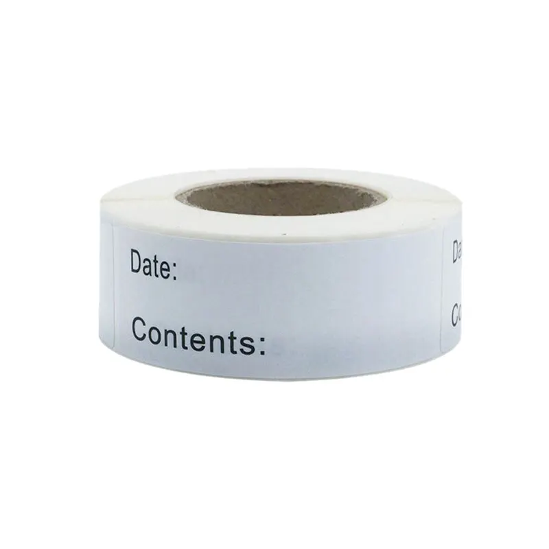 Date Label Stickers 1 Roll Food Storage Home Kitchen Packaging Condiments Mark