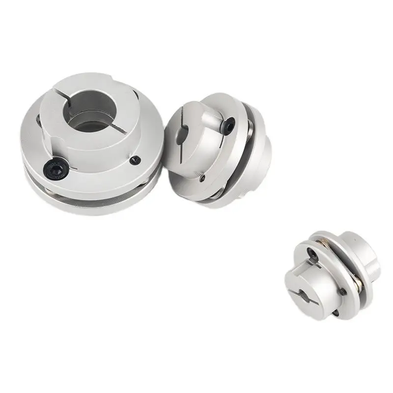 Shaft Coupler Flexible Coupling Shaft Connector 17/18/19/20/22/24/25/28/30mm Stepped Single Disc Flange Coupling