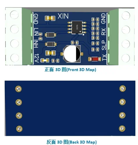 LIN Bus Module TJA1020 TJA1021 / Automotive Bus / K_ LIN Lin Data Analyzer TTL to UART