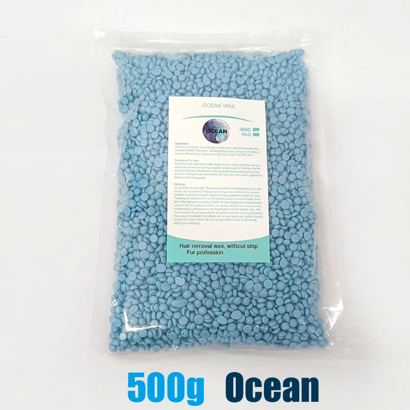 500g/300g/50g hard wax beans for hair removal unisex fast painless bikini leg arm hair removal wax beans for heater machin