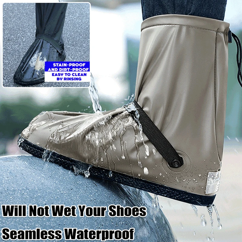 Housse Imperméable Pour Bottes De Moto, Couvre-chaussures De Pluie Pour  Hommes Et Femmes, Antidérapantes, Réfléchissantes - Bottes Pour Moto -  AliExpress