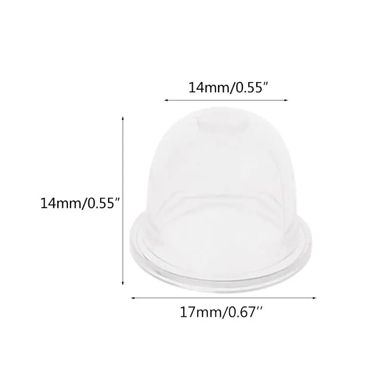 

10Pcs 17mm Carburetor Carb Primer Bulb For Chainsaw Blower Trimmer