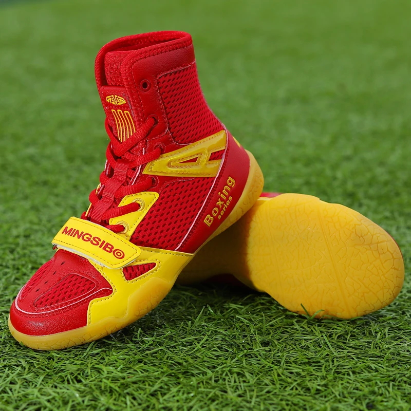 Professional Wrestling Sneakers Men Women Breathable Gym Training Shoes Unisex Designer Boxing Shoes for Couples Sport Sneakers