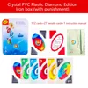 PVC Waterproof QUNO Board Games Family Party Playing Cards Table Games Fun Entertainment Educational Toys for Chilren Adult Gift 1