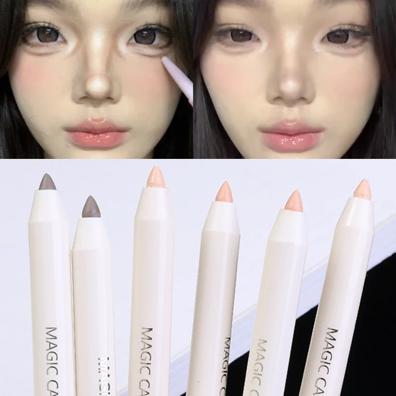 

Moisturizing Shadow Concealer Pen Lasting Full Coverage Waterproof Face Acne Marks Concealer Contouring Stick Makeup Cosmetics