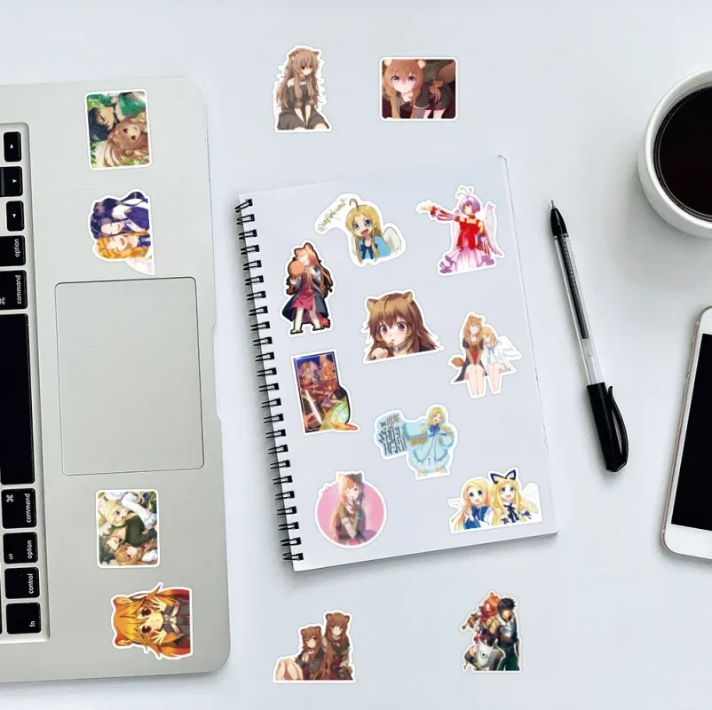 10/25/50Pcs The Rising of the Shield Hero Anime Stickers Cartoon Graffiti Waterproof Sticker