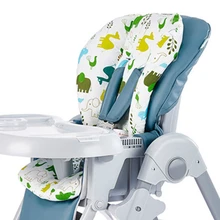  Baby Kids Highchair Cushion Pad Mat Booster Seats Cushion Pad Mat Feeding Chair Cushi on Pad Stroller Cushion Mat Cotton fabric 