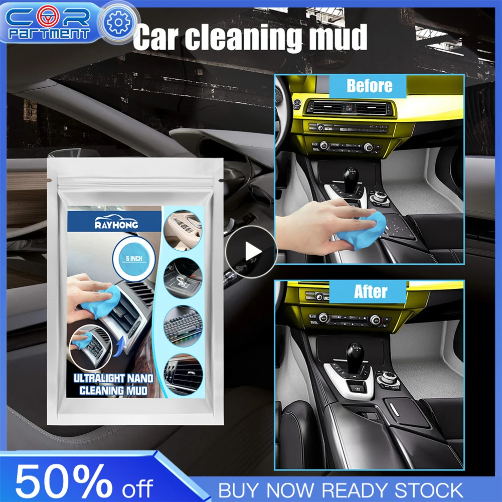 Multifunction Car Cleaning Gel Air Vent Outlet Dashboard Laptop Magic Mud Remover Tool Car Gap Dust Keyboard Dirt Cleaner Glue cleaning gel car cleaning tool cleaning magic mud car detailing cleaner car cleaning gel