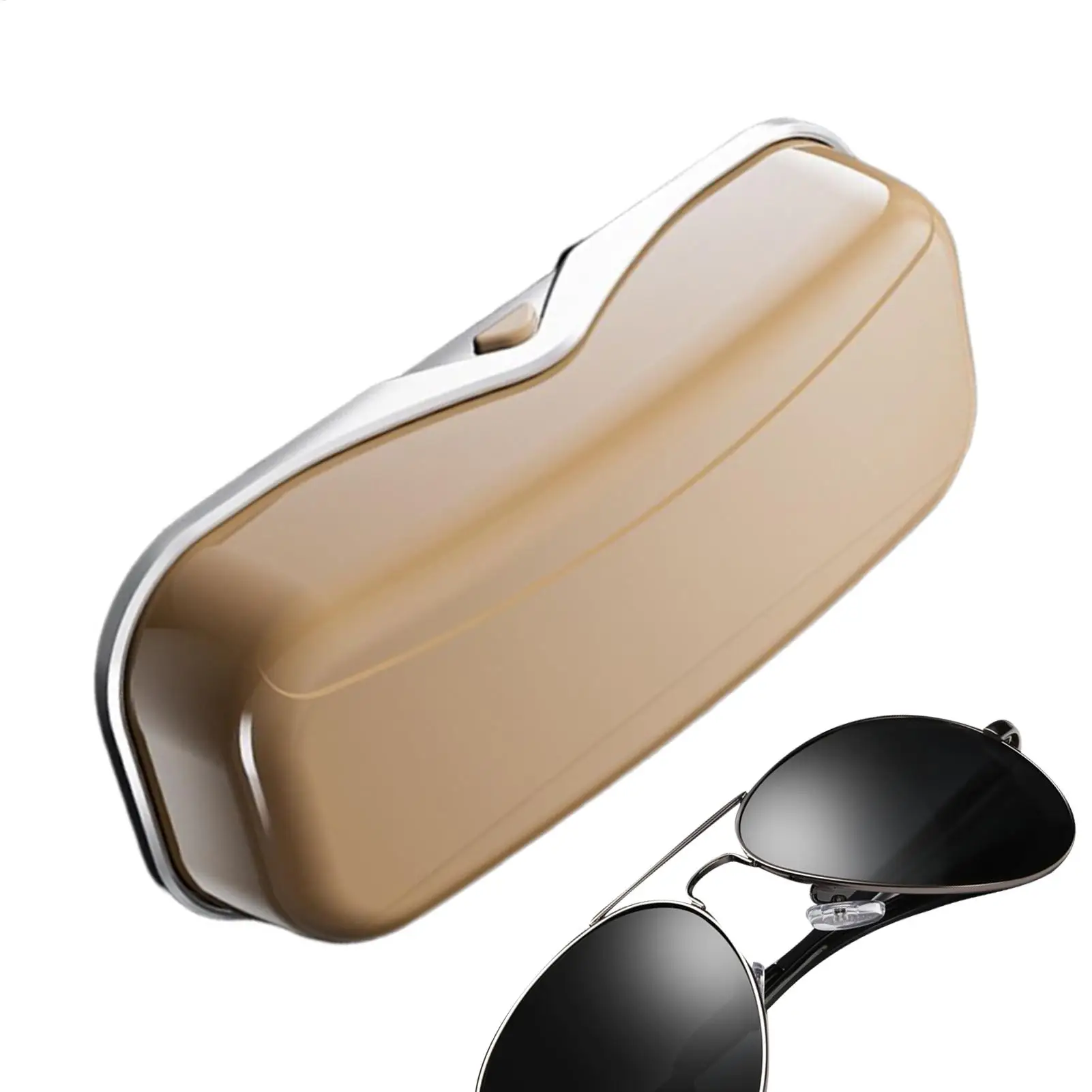 차량용 햇빛 가리개 안경 케이스, 차량용 바이저 선글라스 홀더, 선글라스 케이스, 충격 방지 보호대, 정리함, 슬리브 박스, 안경 가방