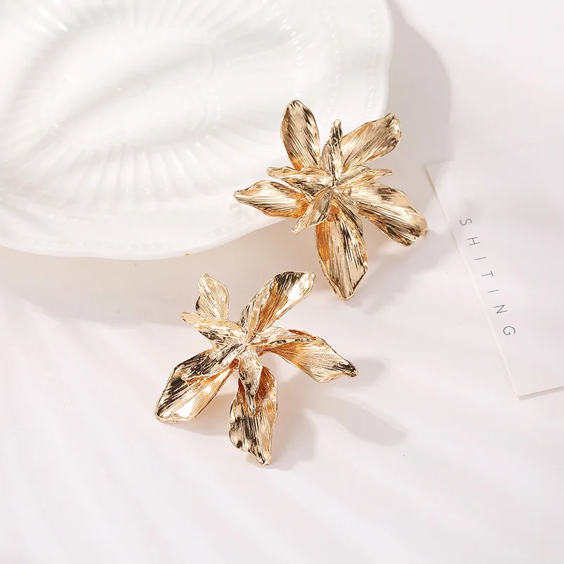 Sunflower Earrings Stainless Steel