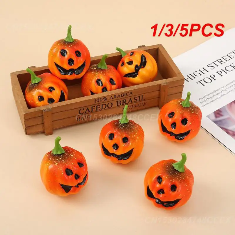 1/3/5Pcs Divertente Zucca Moda Affascinante Divertente Spettrale Decorazioni Appese Ciondolo Zucca Surging Simulazione Piccolo Ciondolo Zucca