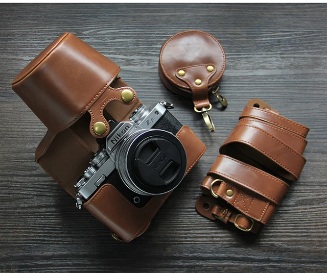 Nikon ZF Camera Case Handmade Genuine Leather Half Body For Nikon Zfc ZFC ZF  - AliExpress