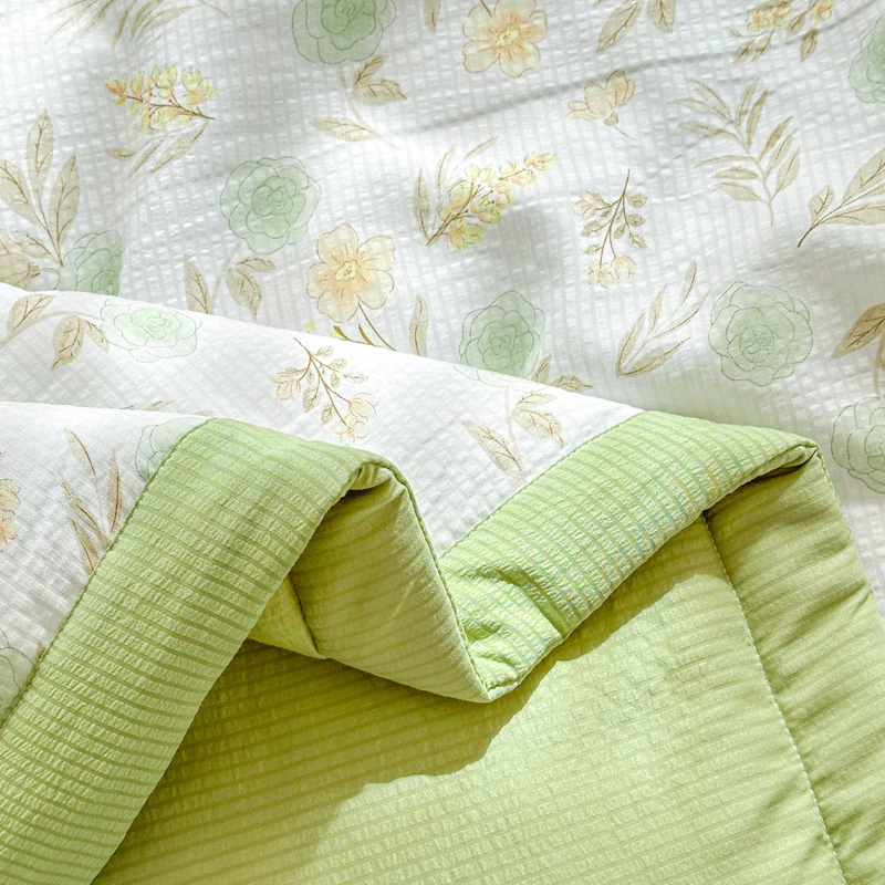 Seersucker ���� ������ ��Ʈ ��Ʈ �л� ����� �� ��� �淮 �� ���ִ� �̺� Ŀ�� ħ��